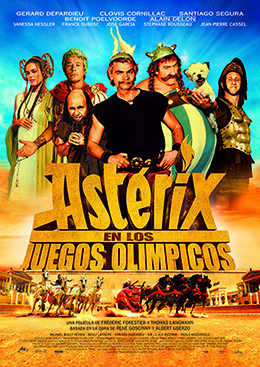 Póster Asterix en los juegos olímpicos 