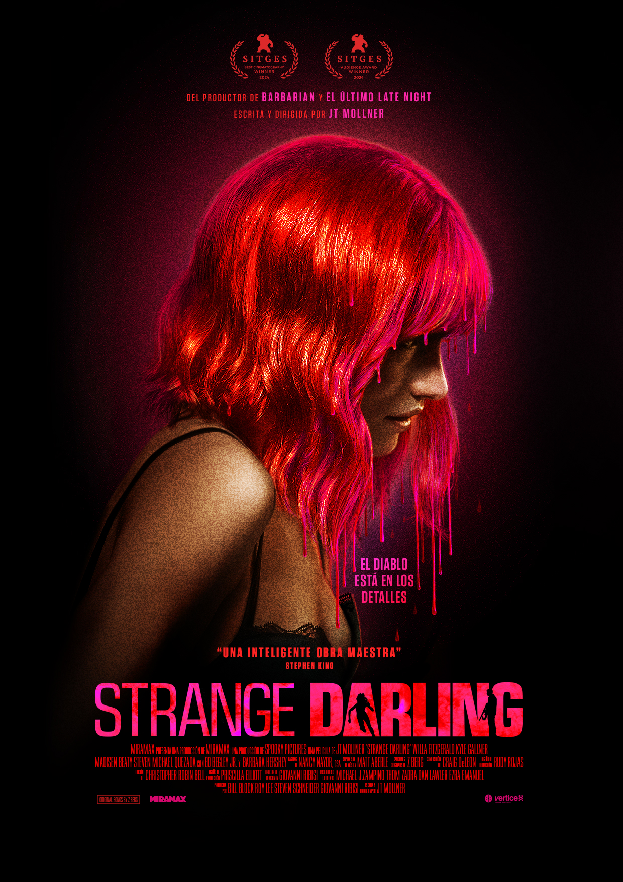 Póster Strange Darling 