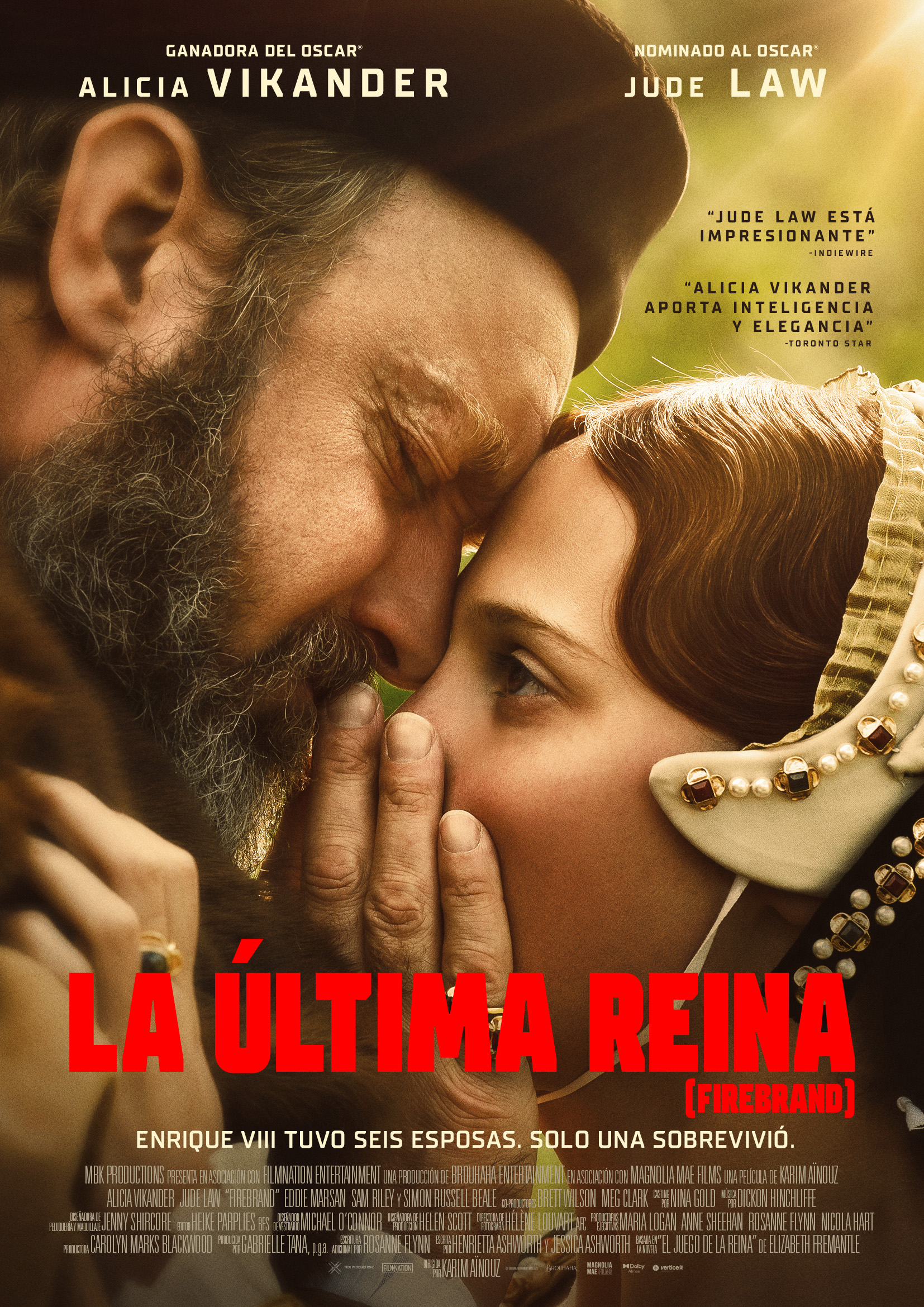 Póster La Última Reina (Firebrand) 