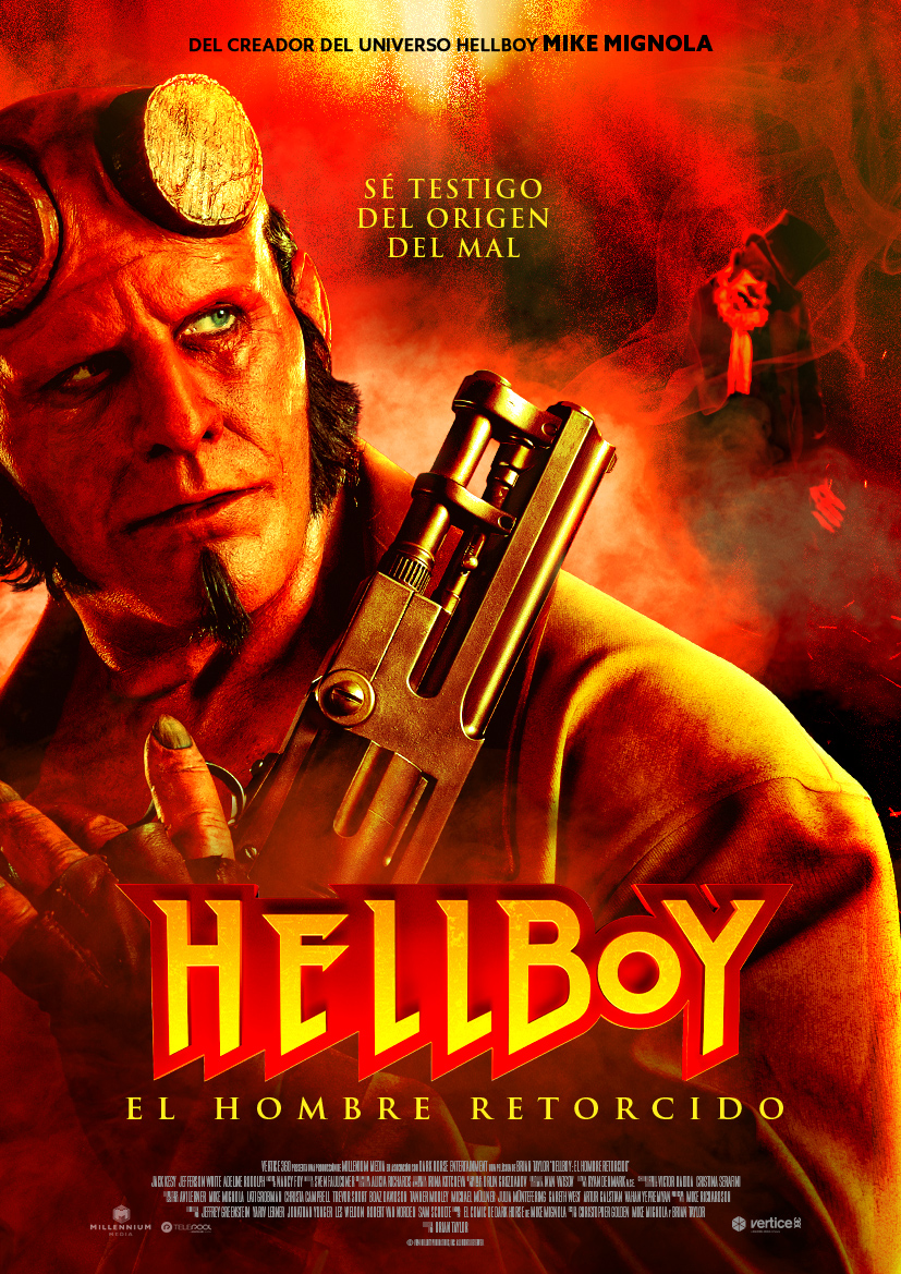 Póster Hellboy: El Hombre Retorcido 