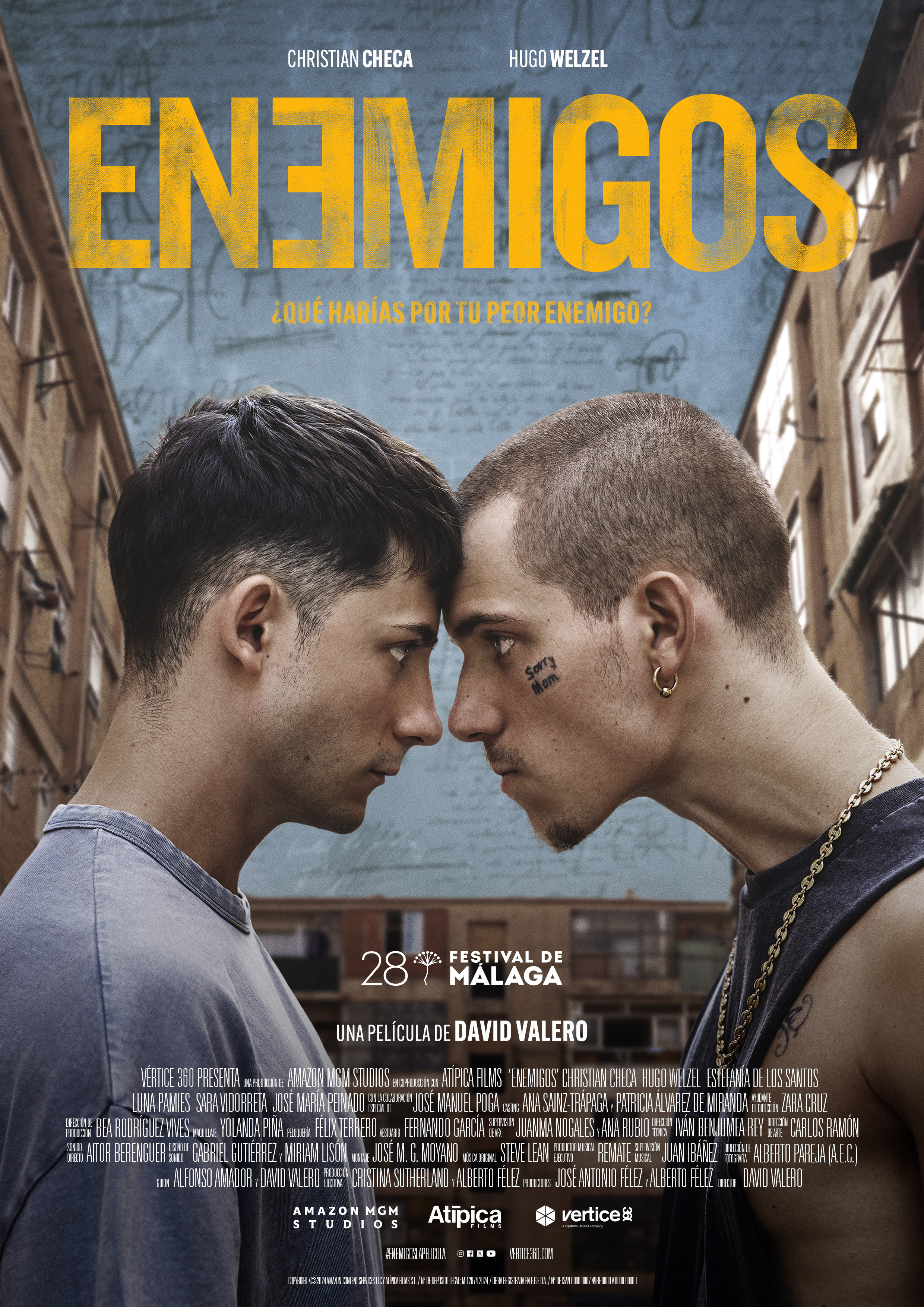 Póster Enemigos  