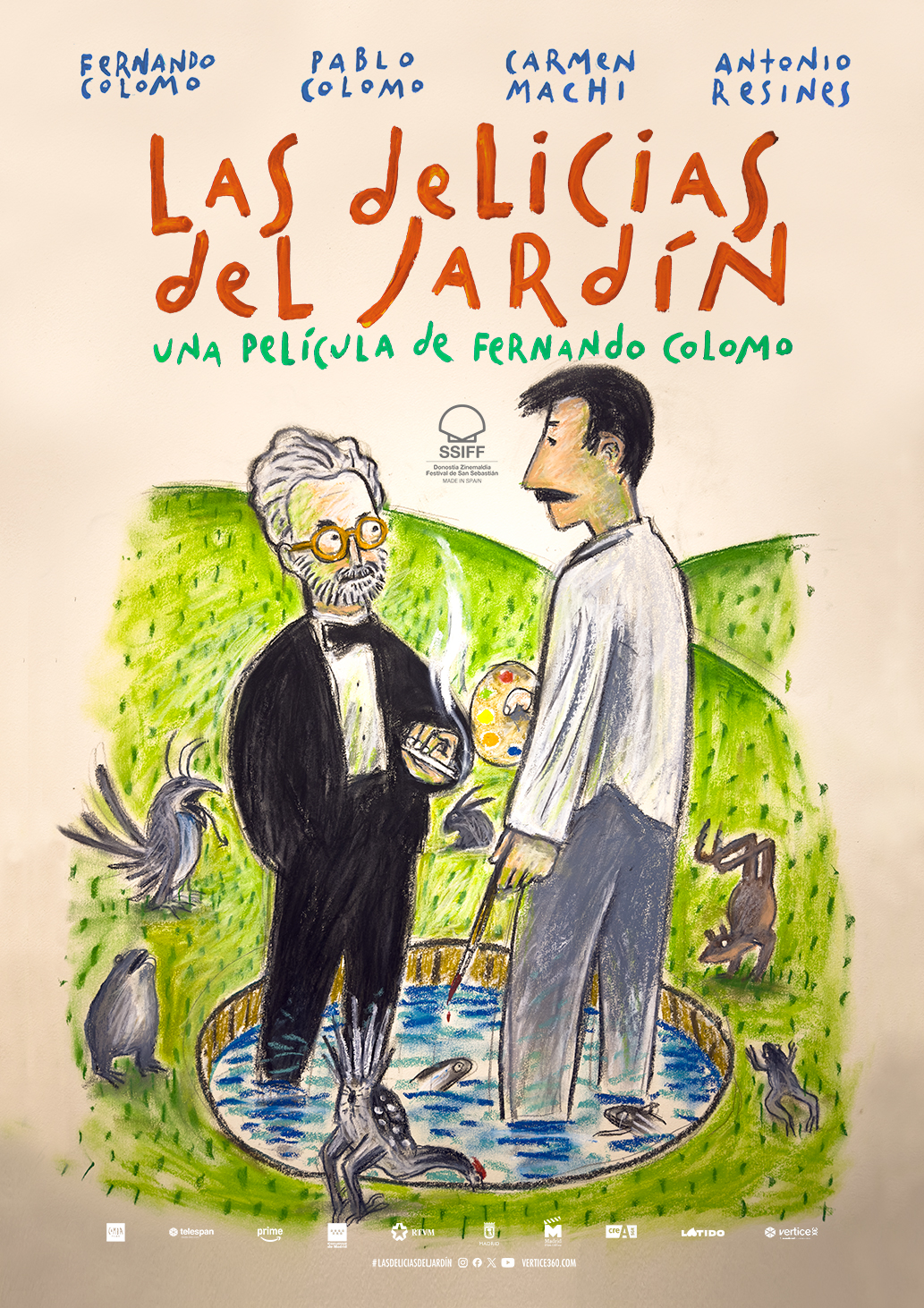 Póster Las Delicias del Jardín 