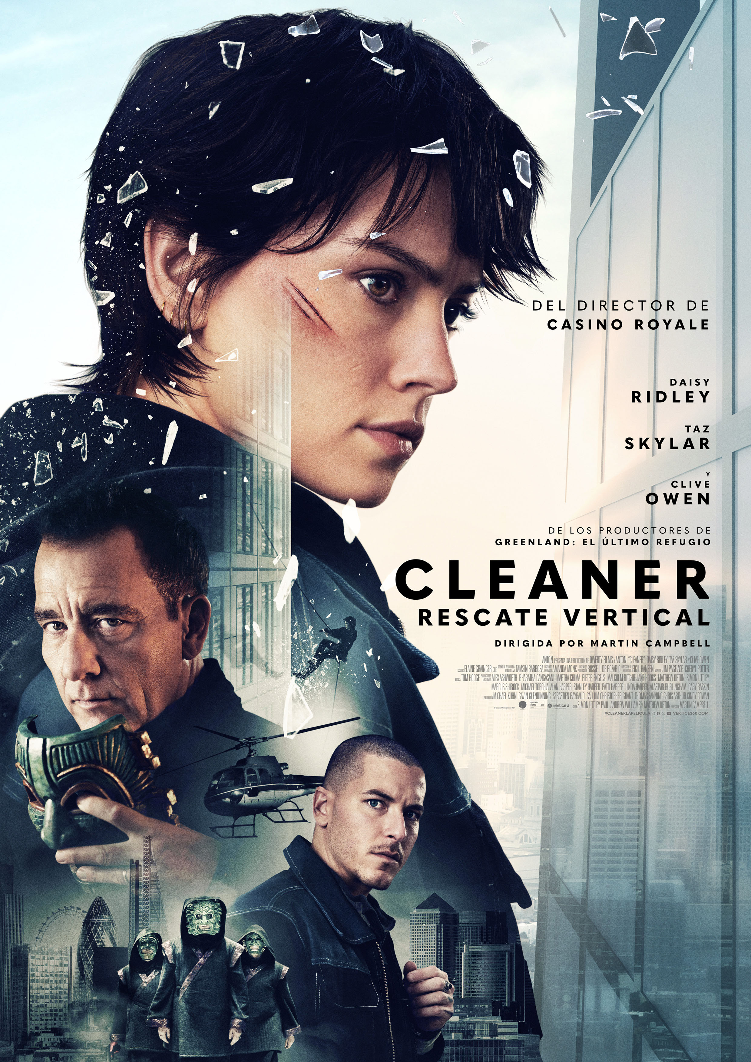 Póster Cleaner: Rescate vertical 