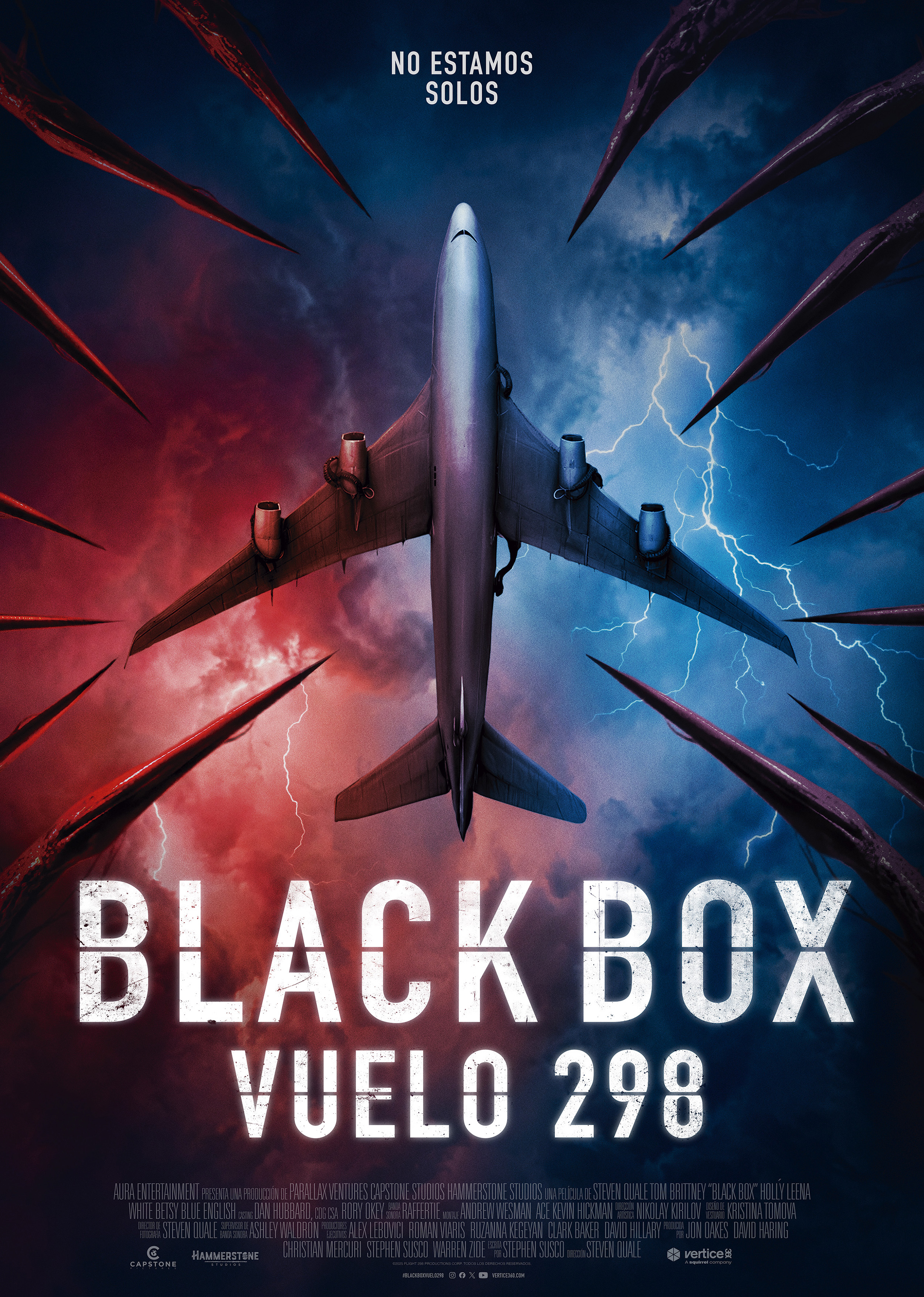 Póster Black Box: Vuelo 298 