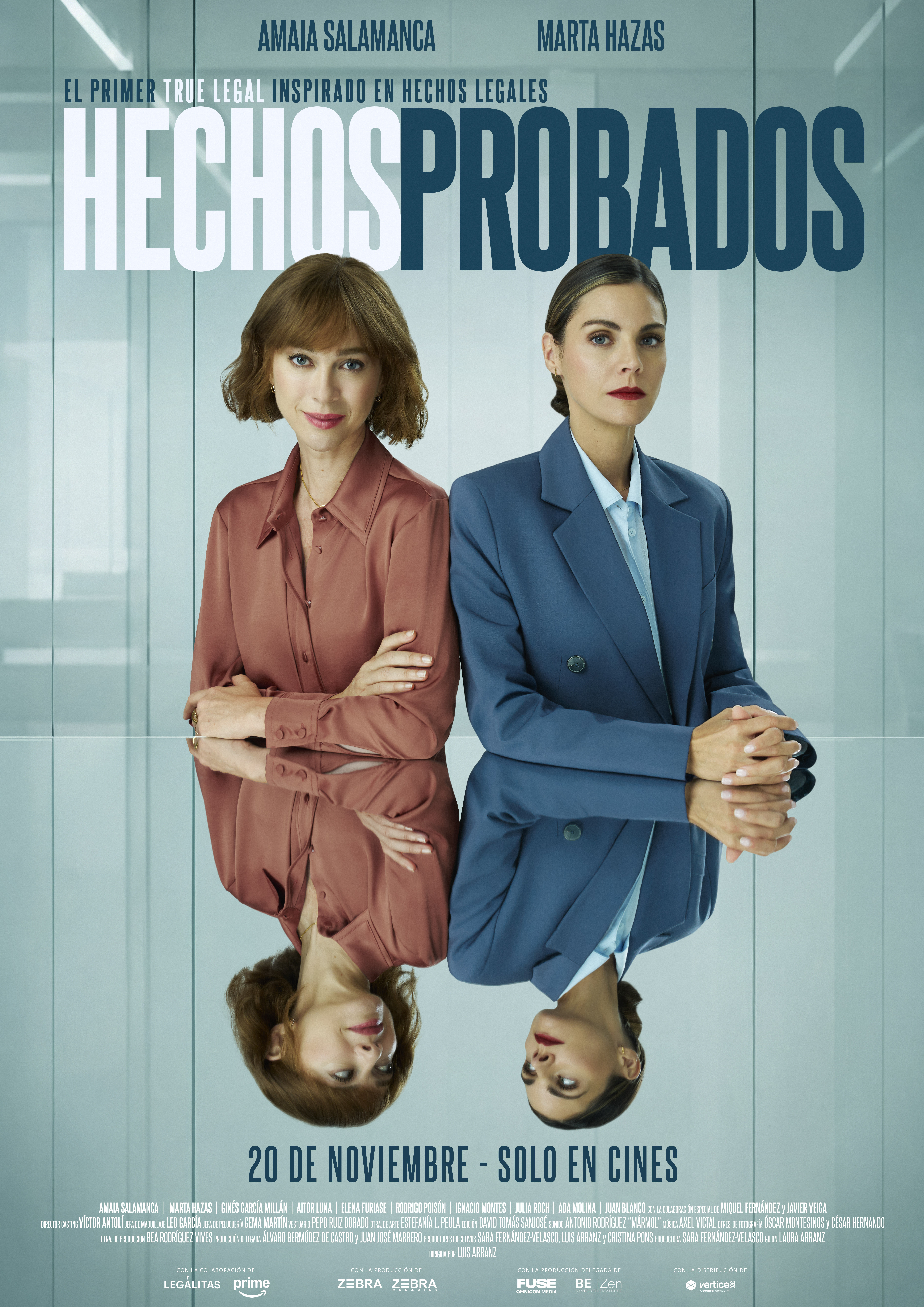 Póster Hechos probados 