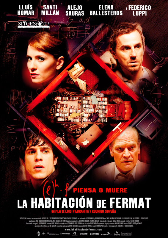 Póster La Habitación de Fermat  