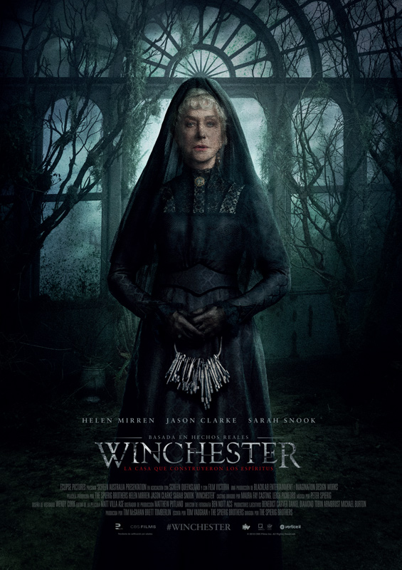 Póster Winchester:  La Casa Que Construyeron Los Espíritus